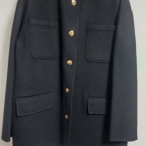 랑방콜렉션 캐시미어 블랜드 벨티드 재킷