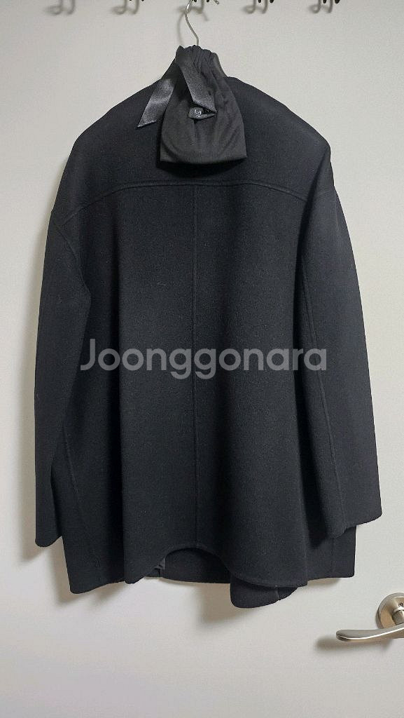 랑방콜렉션 캐시미어 블랜드 벨티드 재킷--1