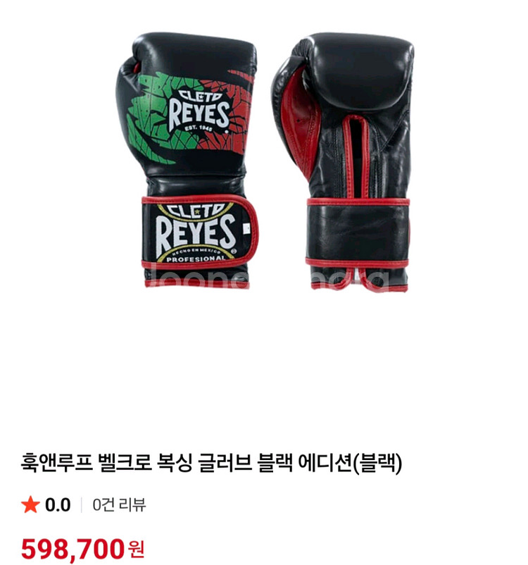 클레토 레예스 복싱글러브 14온즈--4