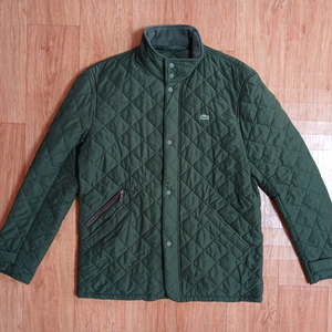 라코스테(정품) 남성 집업 자켓 (카키 52) (105) (상태 최상급)