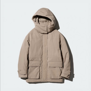 [새상품] 인기템 750필 유니클로 하이브리드 다운코트