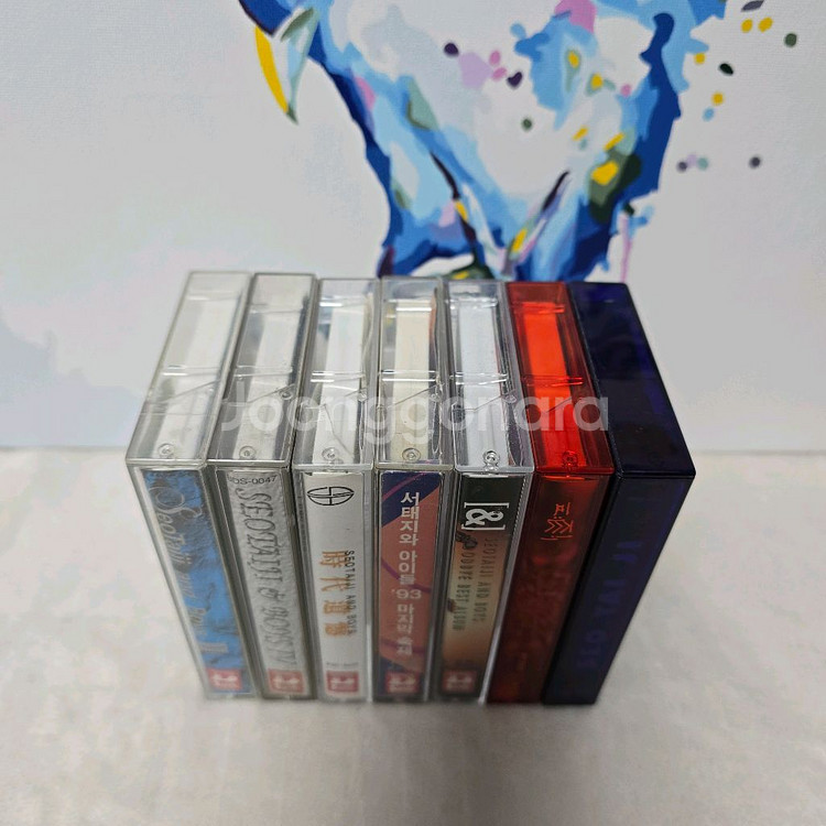 서태지와아이들 카세트테이프 7장 일괄--1