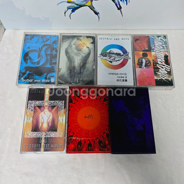서태지와아이들 카세트테이프 7장 일괄--3
