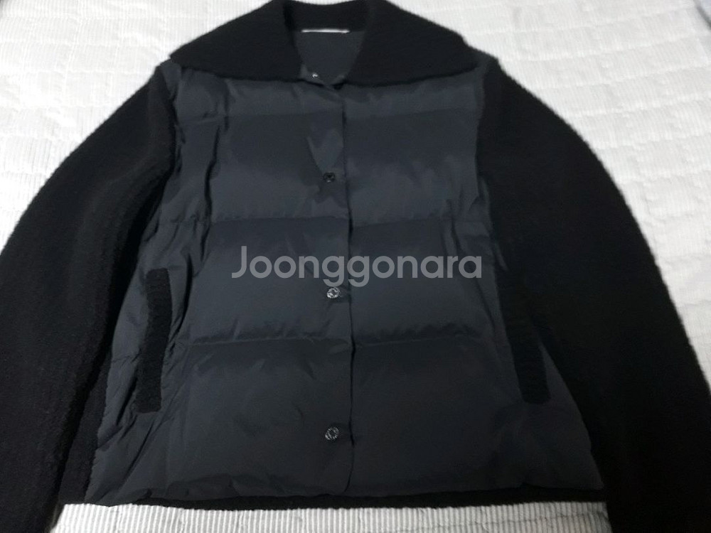 더캐시미어 니트 구스 점퍼 블랙85--3