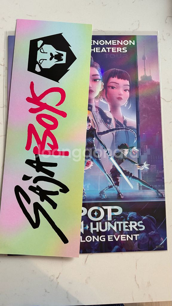 케이팝 데몬헌터스 슬로건 & 포스터--1