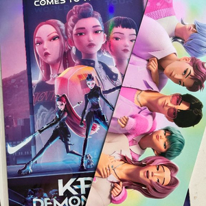 케이팝 데몬헌터스 슬로건 & 포스터