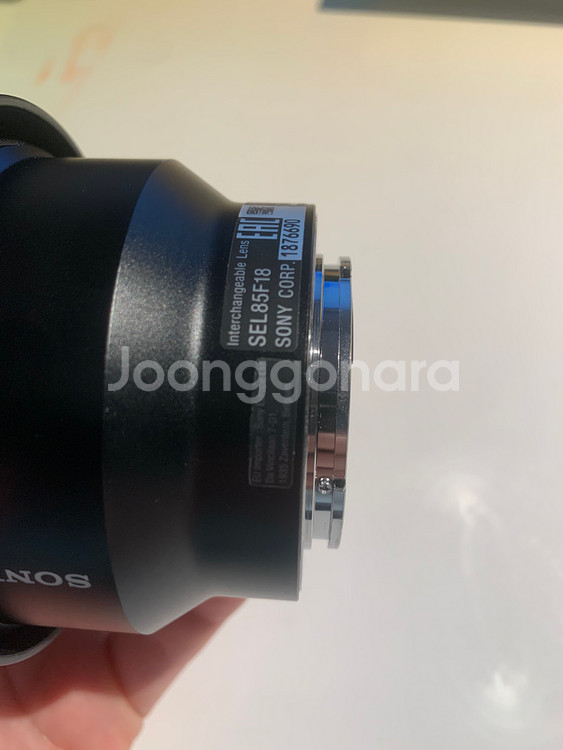 소니 FE 85mm F1.8 (SEL85F18) 팝니다 상태최상--2