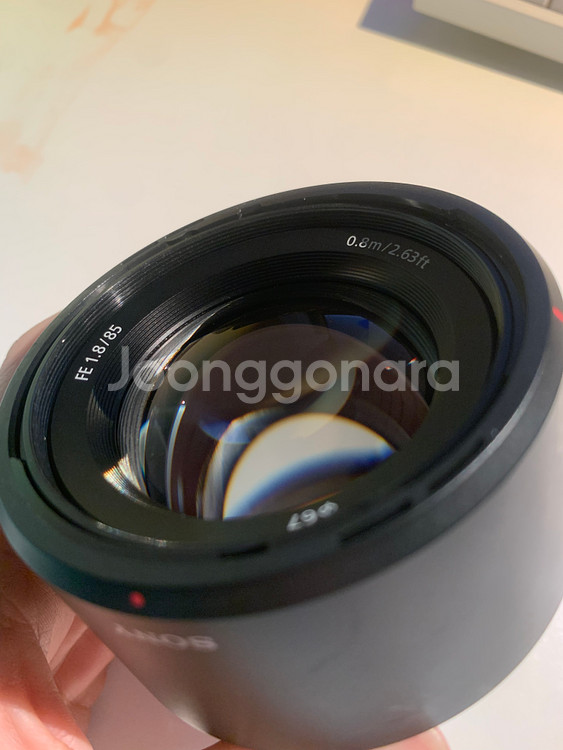 소니 FE 85mm F1.8 (SEL85F18) 팝니다 상태최상--3