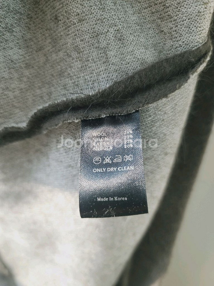 여성 울앙고라 봄가을겨울 원피스 차콜/ 마쥬 한섬 자라--7