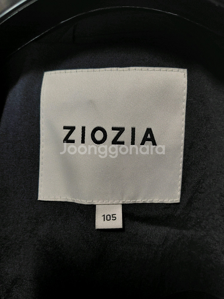 [지오지아]트러커 스냅 점퍼 105사이즈 블랙컬러--4