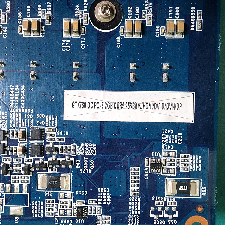 GEFORCE GTX 760 OC PCI-E 2GB DDR5 256Bit--3