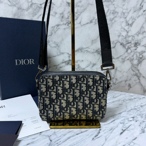 디올 오블리크 스트랩 파우치 크로스백 메신저백