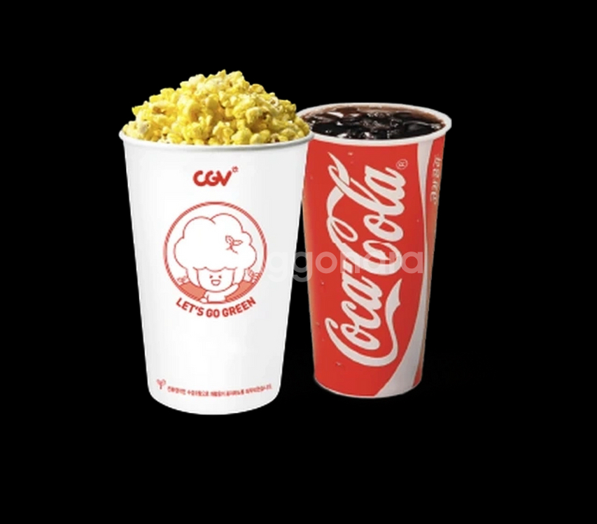 cgv팝콘m1+콜라m1 세트 판매합니다(할인권아니에요)--0