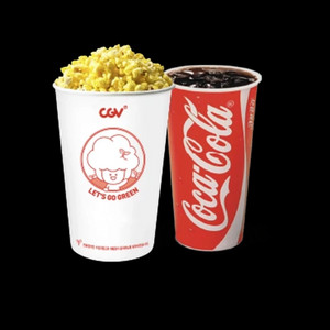 cgv팝콘m1+콜라m1 세트 판매합니다(할인권아니에요)