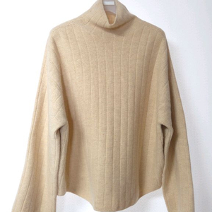 한섬 시스템 2021 모크넥 골지 울 니트 탑 F 사이즈