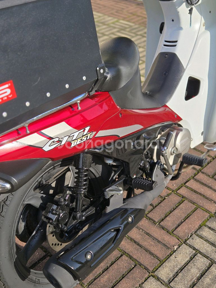 S급 시티베스트 배달세팅 20년식 스쿠터--3