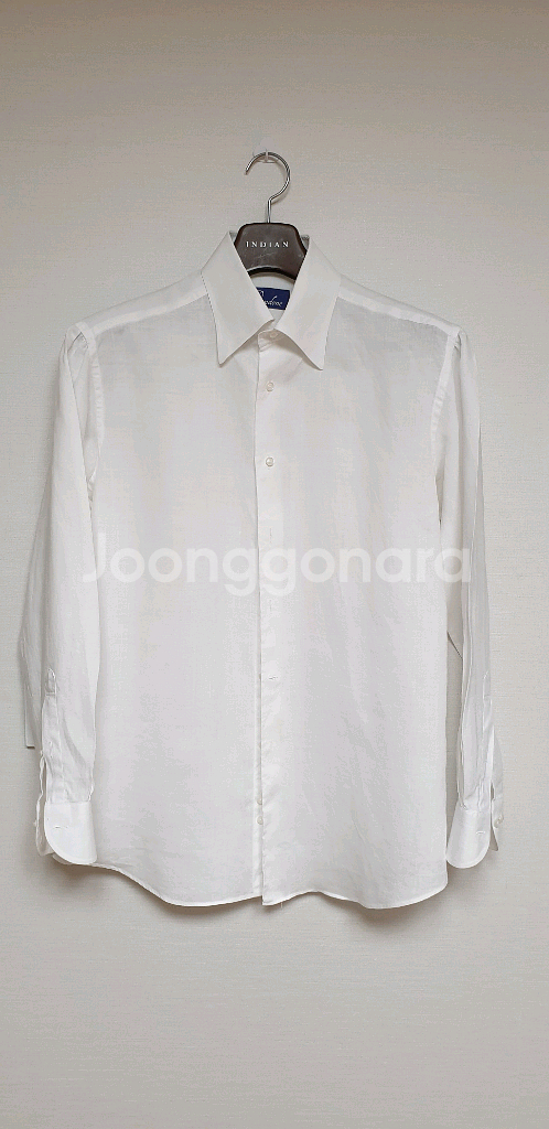 본도네 남성 린넨 셔링셔츠 M 화이트--1