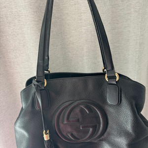 구찌 정품 소호 토트백(크로스가능)