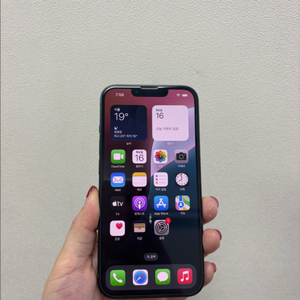 (부산중고폰)아이폰13 그린 128기가 공기계 판매해요