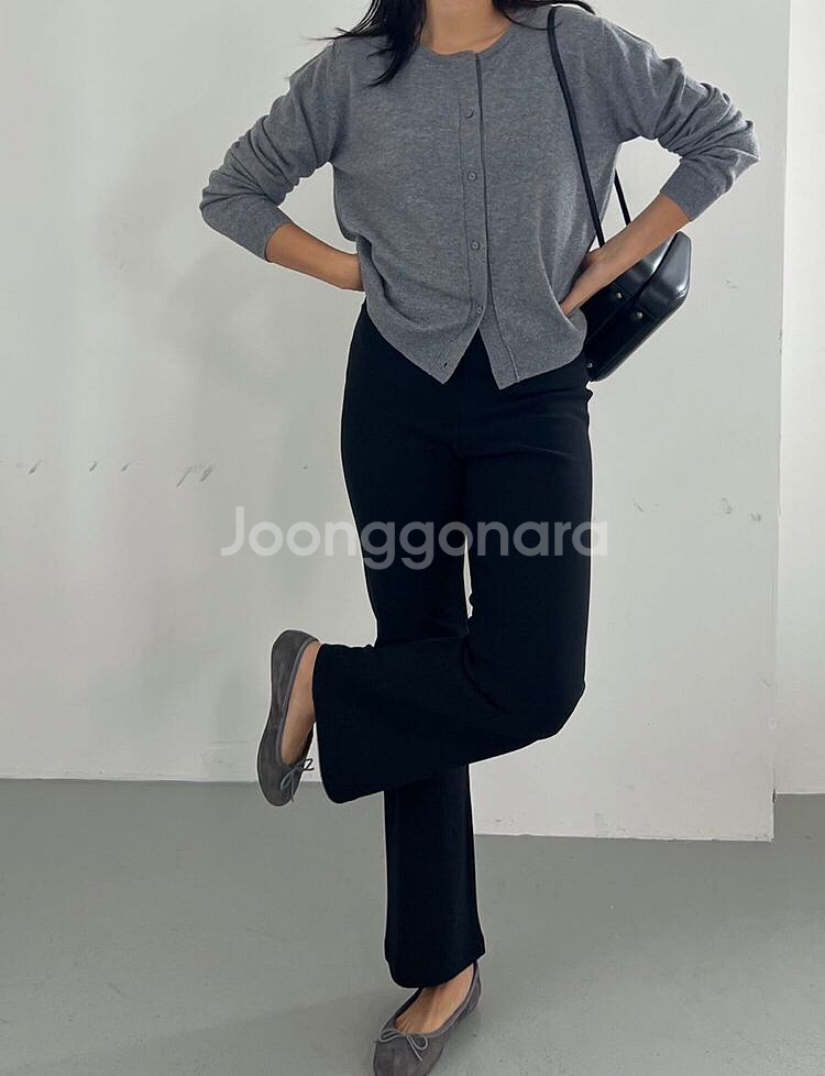 꺌랑 기모 작년 제품 미듐 롱(세상편한팬츠)--0