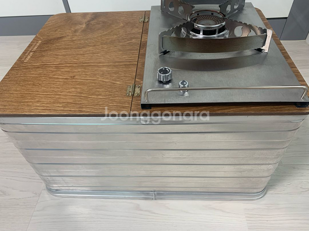 미니멀웍스 알루미늄 컨테이너/상판+버너형상판+파워플레이트--3