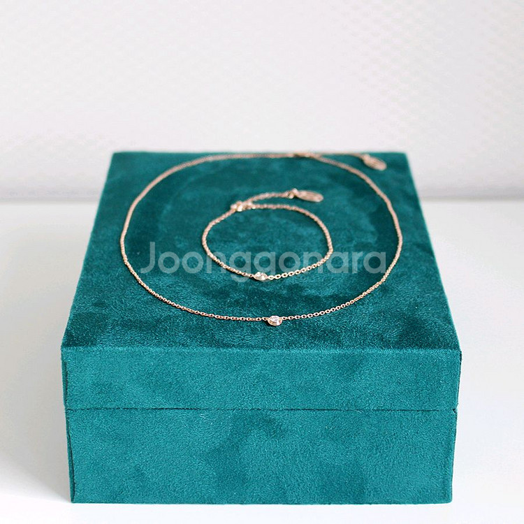 다무르 (제작) 목걸이+팔찌 18K 스몰 세트 일괄판매--0