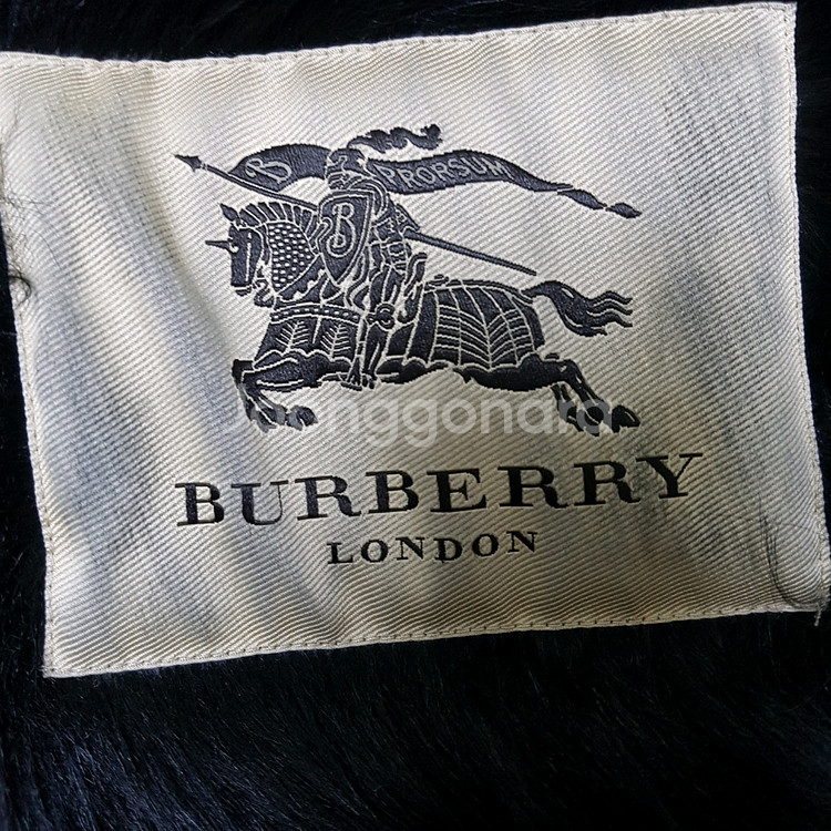 [55]정품 버버리 여성 무스탕 롱코트 리얼가죽 양털 무스탕--4