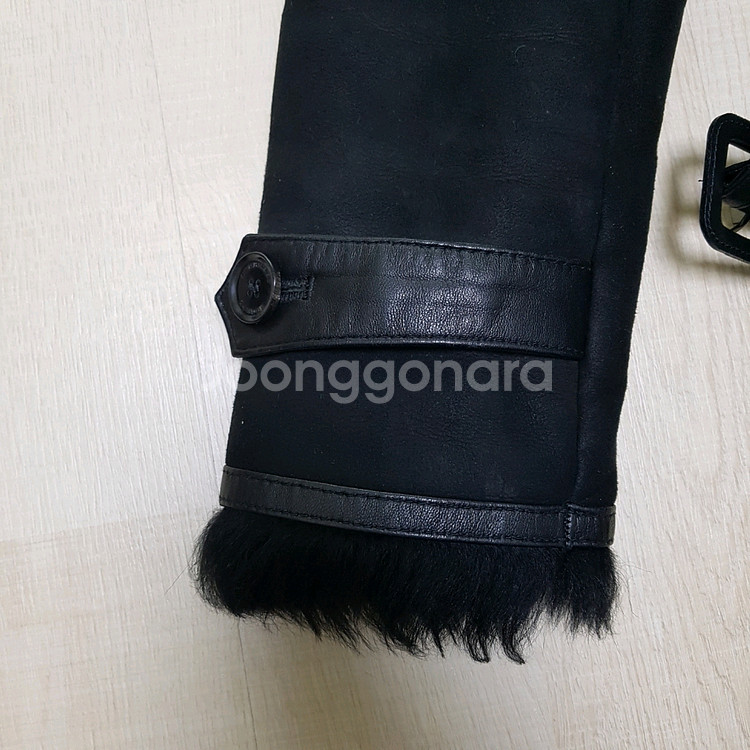 [55]정품 버버리 여성 무스탕 롱코트 리얼가죽 양털 무스탕--2