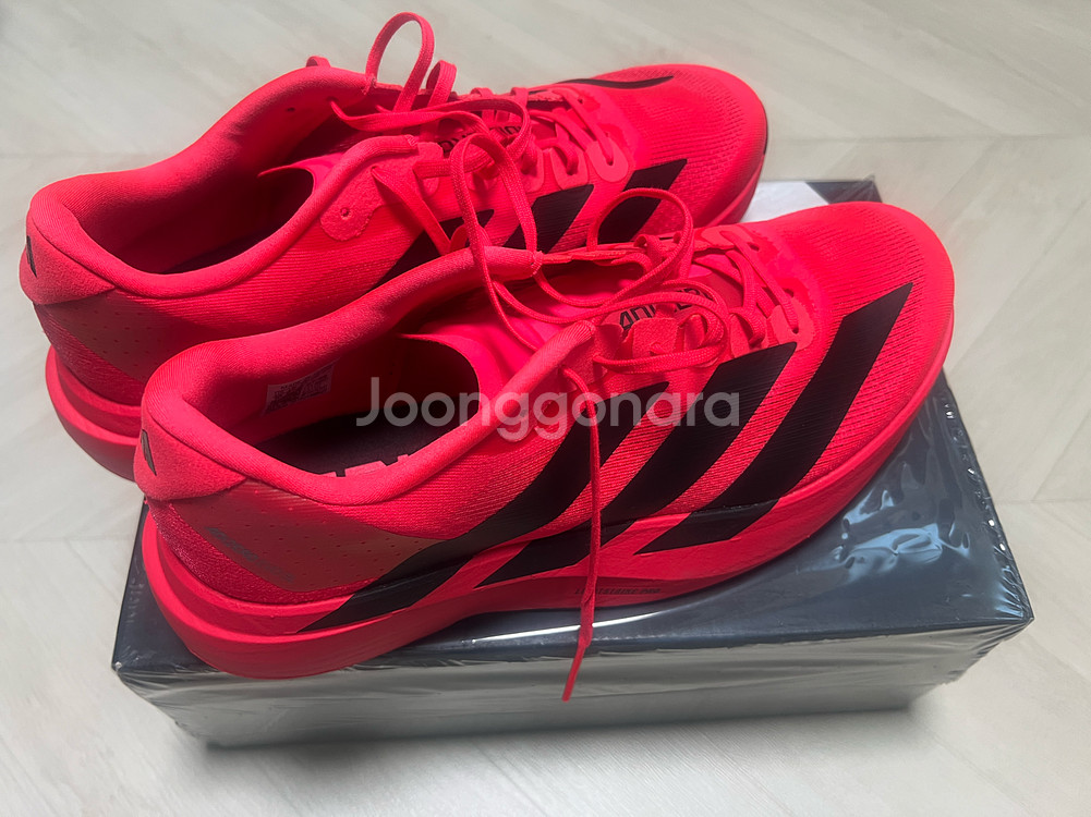 아디다스 아디제로 에보 SL 루시드레드 280 러닝화--0