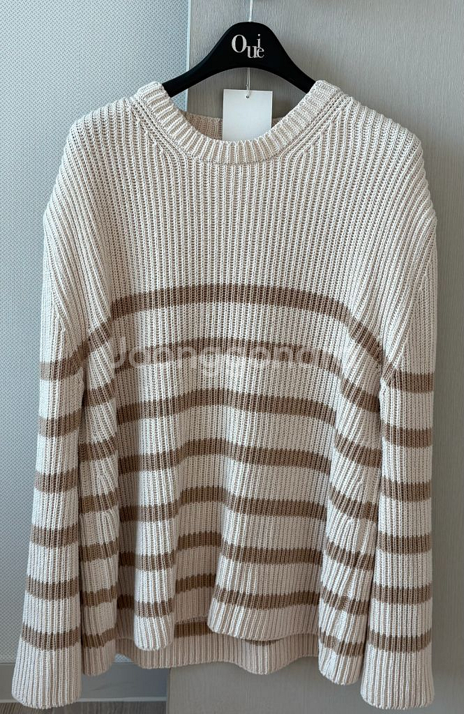 시에 sie 아일 코튼 니트--1