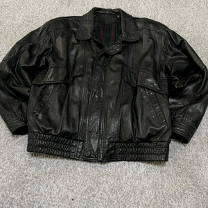 아르마니 레더 자켓 95/M
