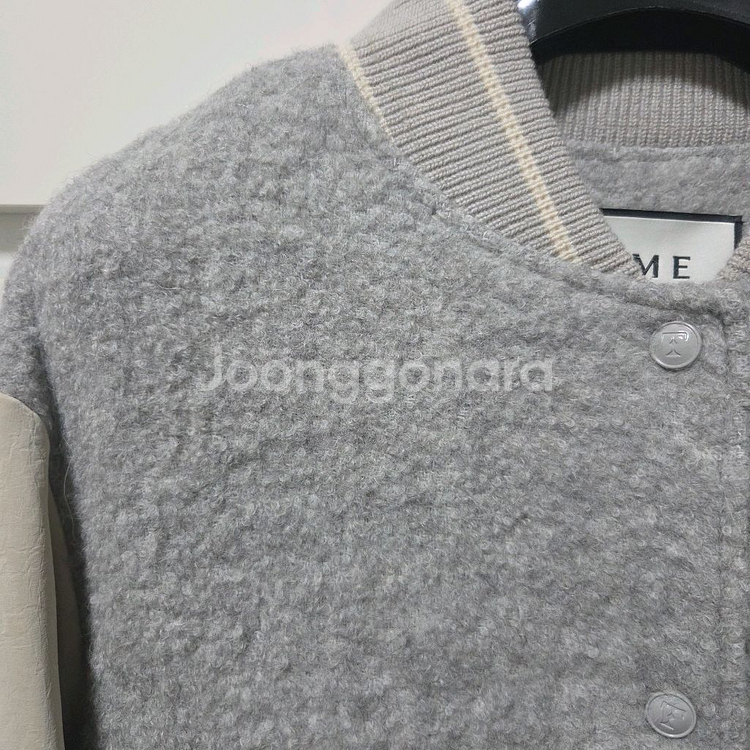 타임 알파카 텍스처블록점퍼66 랑방 마인 더캐시미어--5