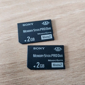 소니 정품 메모리스틱 프로 듀오 2GB 4GB 디카