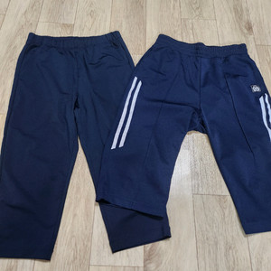 탑텐 키즈 7부 트레이닝 팬츠 140 네이비