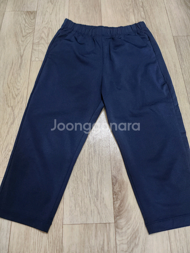 탑텐 키즈 7부 트레이닝 팬츠 140 네이비--5