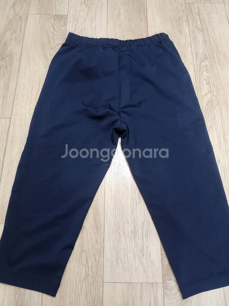 탑텐 키즈 7부 트레이닝 팬츠 140 네이비--1