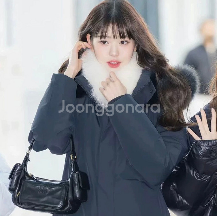 100% 리얼 폭스 퍼 목도리55cm / 장원영 착용 디자인--5