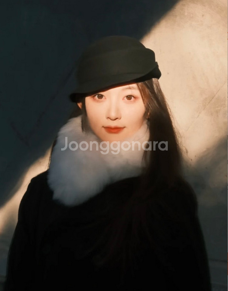 100% 리얼 폭스 퍼 목도리55cm / 장원영 착용 디자인--6