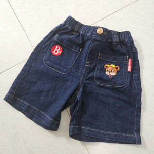 베베드피노 진청반바지 100