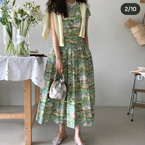 로즈베이 시티프린트 원피스