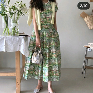 로즈베이 시티프린트 원피스