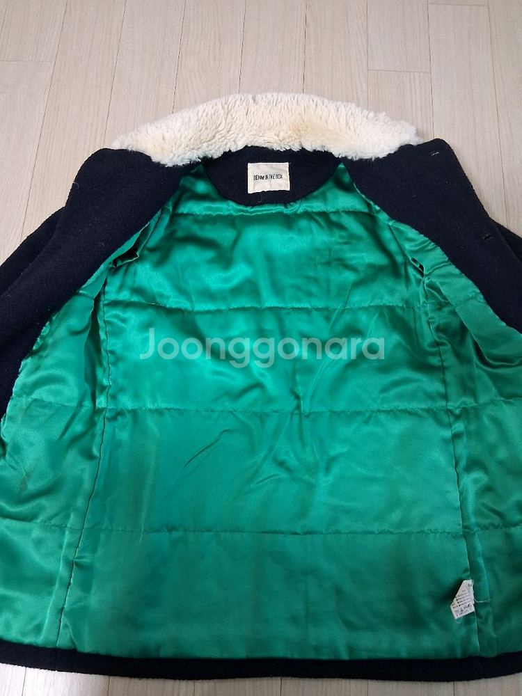 데님인더박스 여아 롱코트 130--1