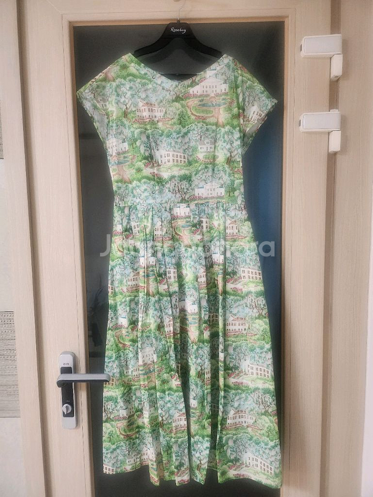 로즈베이 시티프린트 원피스--1