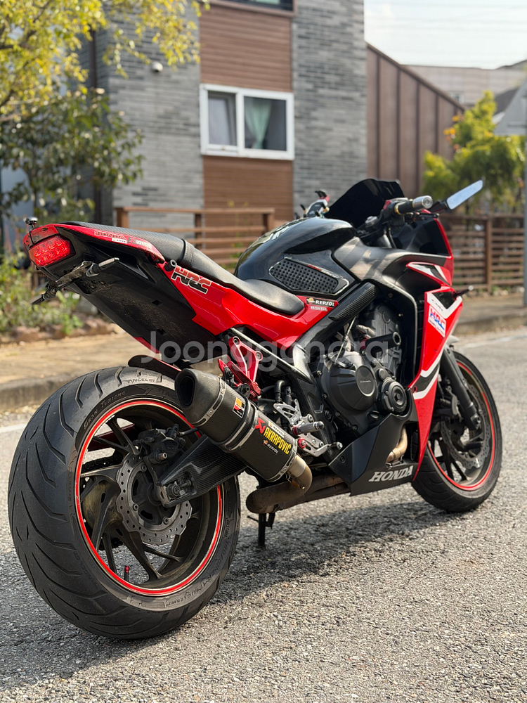 초특가)혼다cbr650f 14년 아크라풀배기 구변O 2채널블박 판매합니다--2