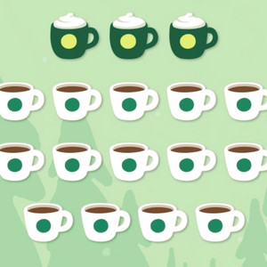 스타벅스 프리퀀시 일반 , 미션 팝니다