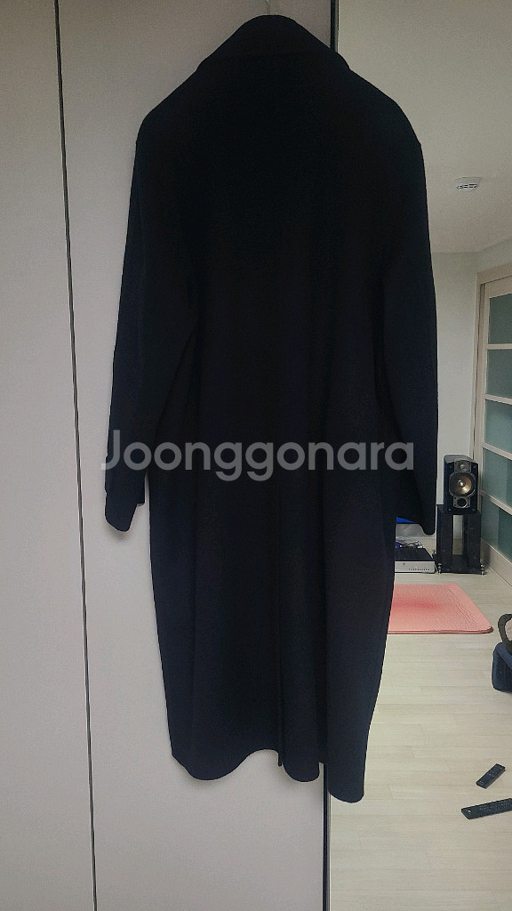 클럽모나코 울캐시미어 네이비 맥코트 판매합니다--3