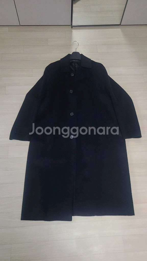 클럽모나코 울캐시미어 네이비 맥코트 판매합니다--4