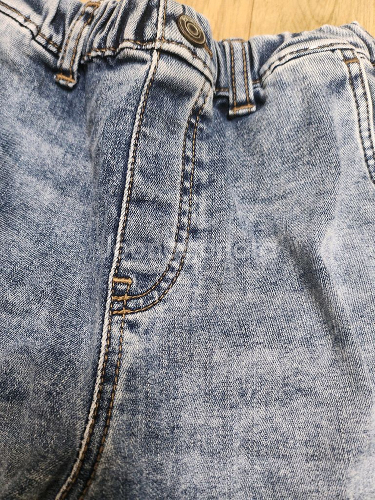 탑텐키즈 기모배기 데님 & H&M 기모 트레이닝 140--7