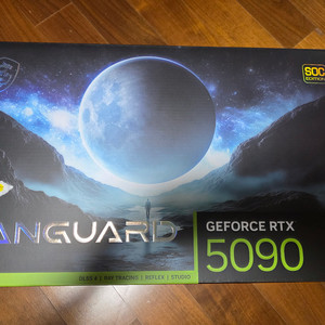 RTX5090 뱅가드 팝니다. (25.10월 구매)