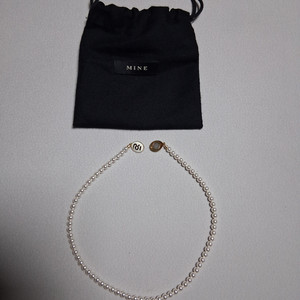 한섬 MINE 마인 진주 목걸이